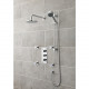 APS8047 Triple Thermostatic Shower Valve With Diverter Chrome