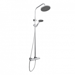 APS8096 Thermostatic Bar Shower With Kit Chrome