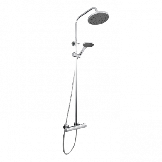 APS8096 Thermostatic Bar Shower With Kit Chrome