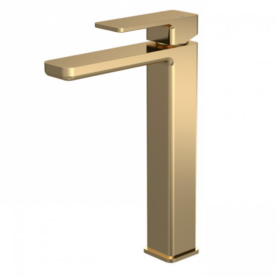 APS8242 Windon High Rise Mixer (No Waste) Brushed Brass (PVD)