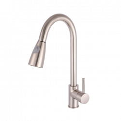 APS8272 Pull-out Mixer Tap Brushed Steel