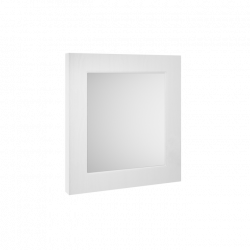 Nuie | OLF114 | 600mm Flat Mirror | White Ash Woodgrain
