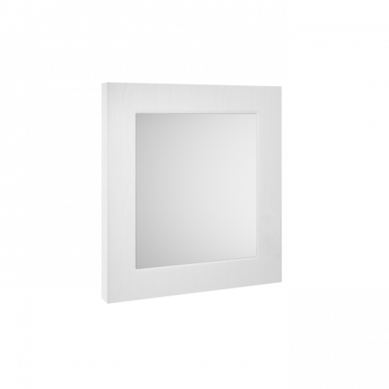 APS8398 600mm Flat Mirror White Ash Woodgrain