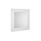 APS8398 600mm Flat Mirror White Ash Woodgrain