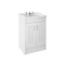 APS8481 600 2-Door F/S Unit with Basin 3TH White Ash/White