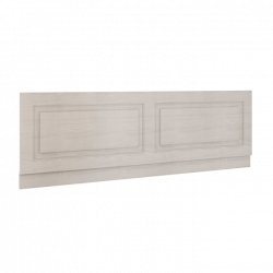 APS8493 1700mm Bath Front Panel Stone Grey Woodgrain
