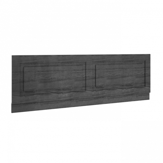 APS8495 1700mm Bath Front Panel Royal Grey Woodgrain