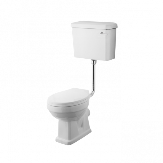 APS8514 Low Level Pan, Cistern & Flush Pipe Kit White