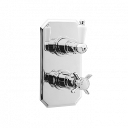 APS8551 Twin Thermostatic Shower Valve Chrome