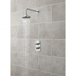 APS8551 Twin Thermostatic Shower Valve Chrome