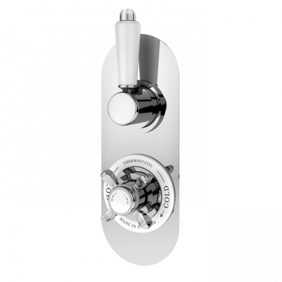 APS8560 Selby Twin Concealed Valve Chrome