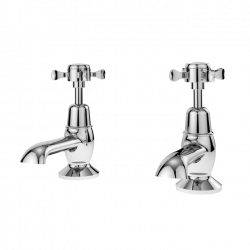 APS8569 Selby Crosshead Basin Taps Chrome