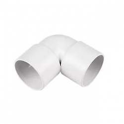 APS12148 40mm 90° Knuckle Bend White