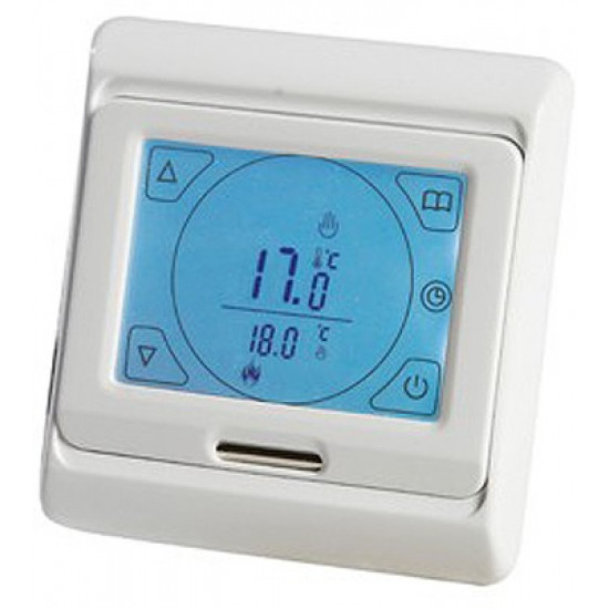APS12837 Digital Touch Thermostat. White