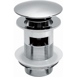 APS3332 Round Dome Slotted Sprung Basin Waste Chrome