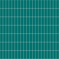 APS12545 SHOWER WALL - Vertical Tile Teal SCA44 Green