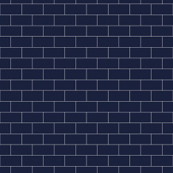 APS12557 SHOWER WALL - Navy Subway SCA21 Blue