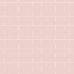 APS12559 SHOWER WALL - Blush Subway SCA23 Pink