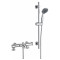 APS11507 Plumb Essential Thermostatic Bath Shower Mixer Riser Kit Chrome