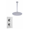 APS11511 Round Concealed Thermostatic 2 Handle 1 Way Shower Kit (Ceiling Kit) Chrome