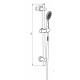 APS11576 Orca Retro Fit Riser 3 Function Shower Kit Black