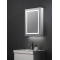 APS11718 Jemima Single Door LED Mirror Cabinet, Bluetooth & Shaver Socket - 500x700mm 