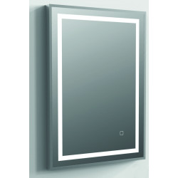 APS11720 Darcy LED Mattee Frame Mirror Grey - 500x700mm 