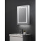 APS11731 Patrick Single Door LED Mirror Cabinet w. Demist, Shaver Point & USB Charger - 500x700mm 