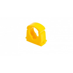 APS0085 15mm Single Clip Gas  Yellow