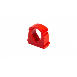 APS0161 22mm Hinged Single Clip  Red