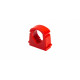 APS0161 22mm Hinged Single Clip  Red