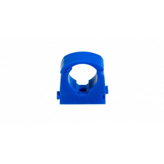 APS0165 22mm Hinged Single Clip Blue