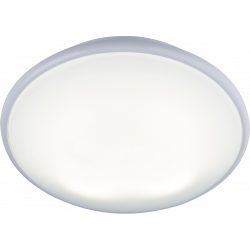 APS13641 IP20 28W 2D HF Bulkhead with Opal Diffuser and White Base 