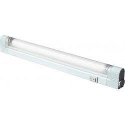 APS13733 IP20 T5/G5 14W Slimline Linkable Fluorescent Fitting with Tube, Switch and Diffuser 3500K 