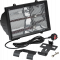 APS13769 230V IP24 1.3kW shortwave infrared heater – Black 