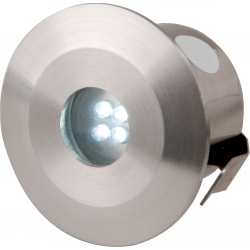 APS13724 IP44 Stainless Steel LED Kit 4 x 0.5W White LEDs 
