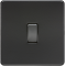 APS15530 Screwless 10AX Intermediate Switch - Matt Black 