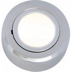 APS13644 IP20 12V L/V Chrome Cabinet Fitting Surface or Recessed (halogen lamp included) 