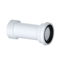 APS11470 Extended Straight WC Pan Connector White