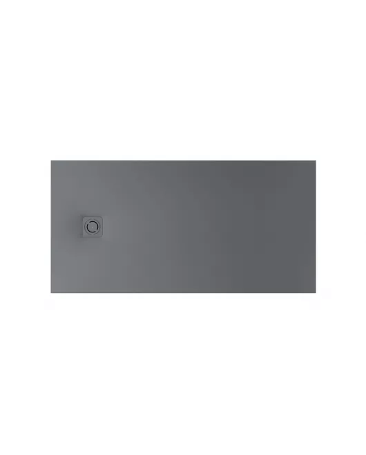 APS47058 Roca Superslim STONEX® rectangular shower tray 1700 x 800 without drain Slate Grey 