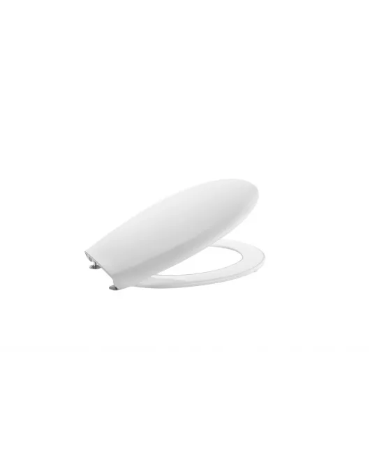 APS55108 Roca Laura WC Toilet Seat with Standard Hinges A801D30001 White 