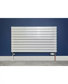 APS0103 2 x 200mm lengths & 2 x 18mm Pipe Collars White