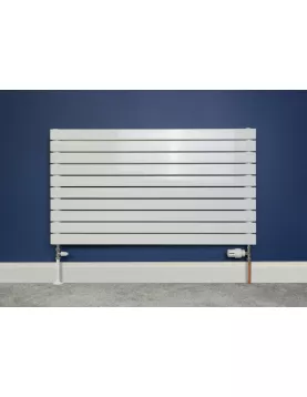 APS0103 2 x 200mm lengths & 2 x 18mm Pipe Collars White