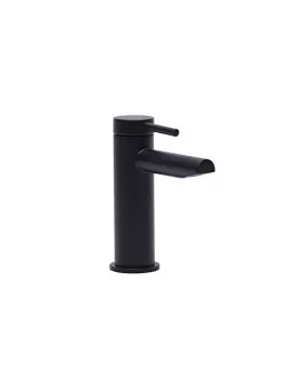 APS11488 STORM-NOVA BASIN MIXER WITH CLICK WASTE - BLACK Black