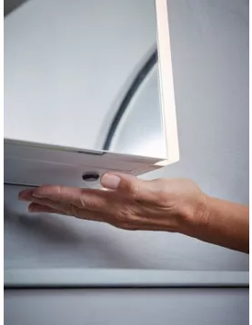 APS11490 ORIGIN DOUBLE DOOR 600 ILLUMINATED CABINET 