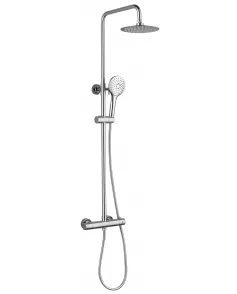 APS11505 Menai Premium Round Thermostatic Overhead Shower Kit Chrome