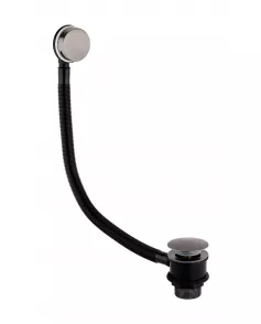 APS11649 Round Bath waste & Overflow Gunmetal Gunmetal Grey