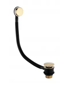 APS11650 Round Bath waste & Overflow Brushed Brass Brushed Brass