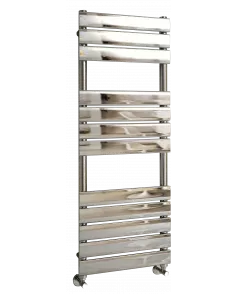 APS11654 Queenstown Chrome Designer Towel Radiator - 1200*450mm Chrome 