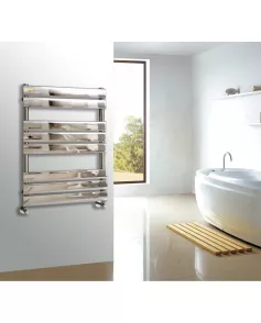 APS11656 Queenstown Chrome Designer Towel Radiator - 800*600mm Chrome